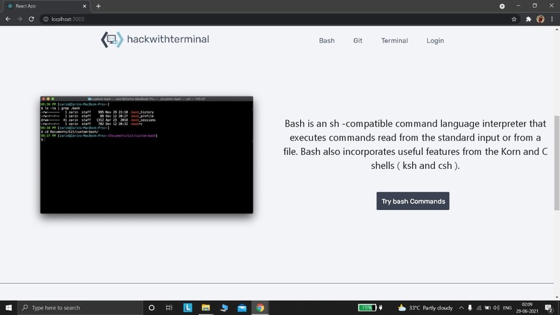 Create an Educational Project – screenshot 2