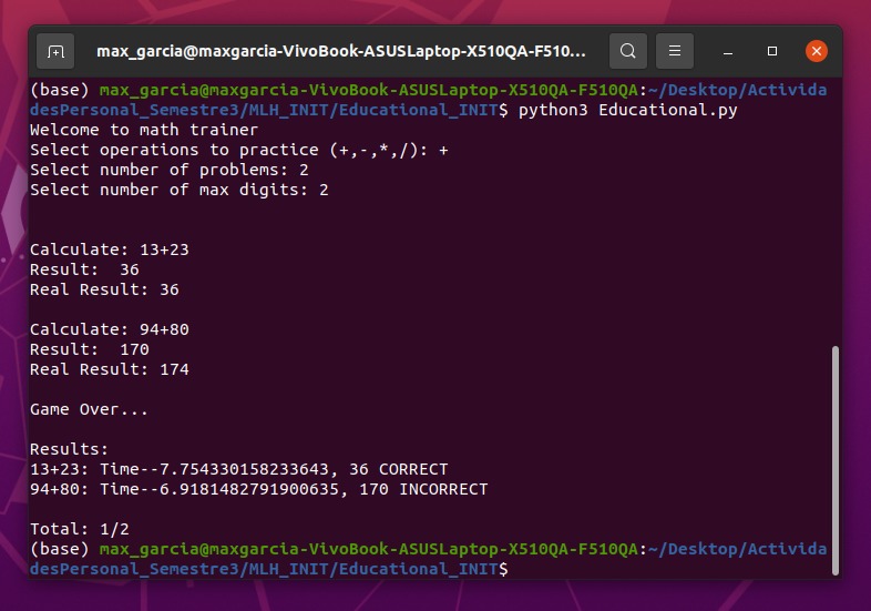 Math Trainer – screenshot 2