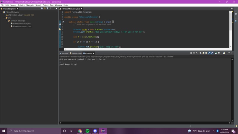 fitness motivator – screenshot 2