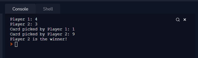 Simple Card Game – screenshot 1