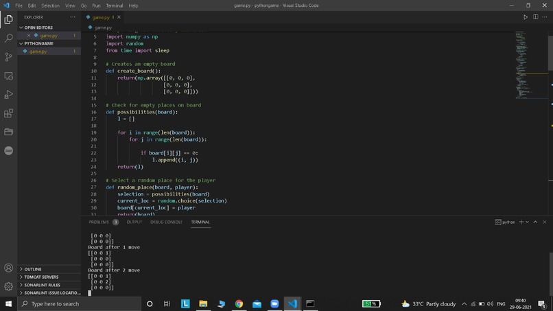 TicTacToe  – screenshot 1