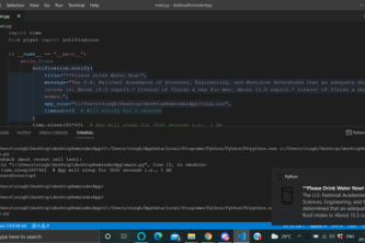 Desktop Reminder App