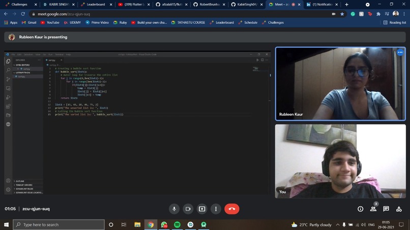 Paired Programming Session with Another Hacker – screenshot 1