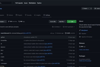 Starred and forked Jina Github Repo