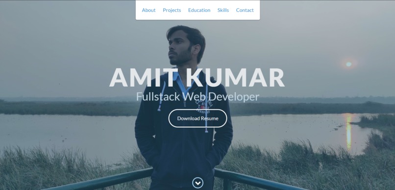 Portfolio – screenshot 1