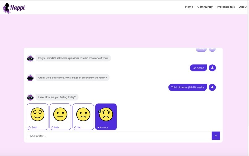 Happi-The chatbot app – screenshot 3