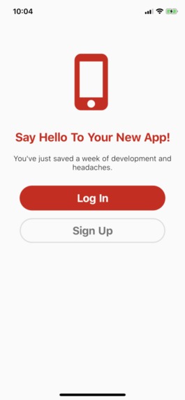 FITNESS APP – screenshot 1