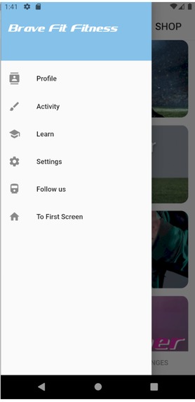 FITNESS APP – screenshot 5