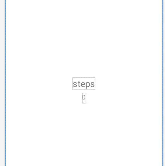Step Counter App – screenshot 1