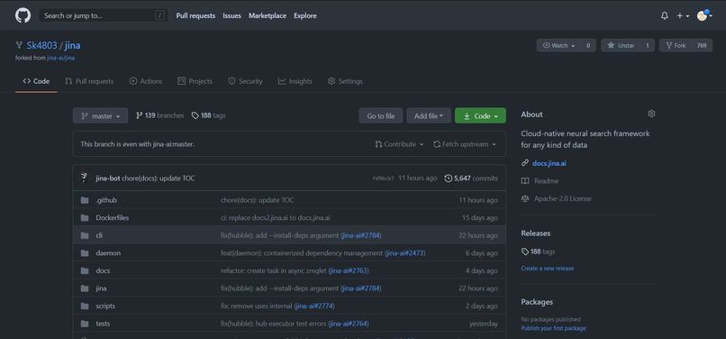 Forking Jina – screenshot 1