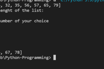 Sorting List