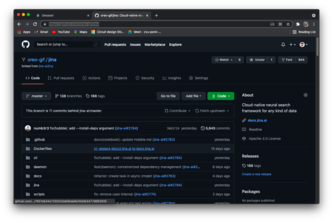 jina AI fork and star form Github