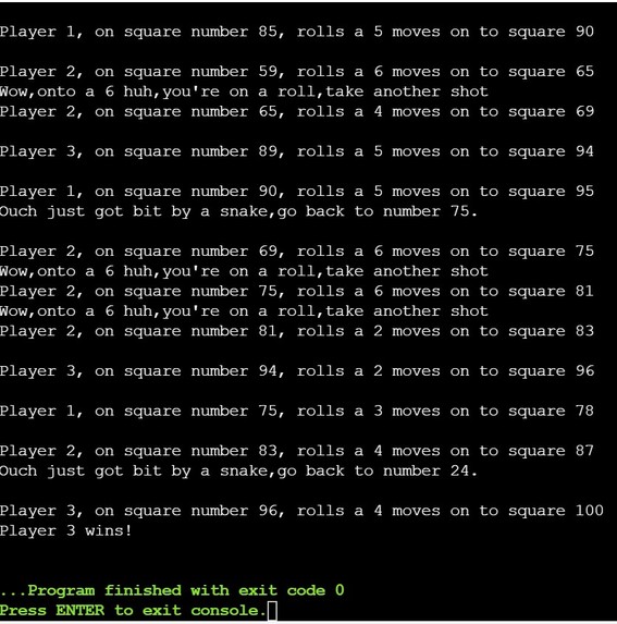 Snake-And-Ladders-Simulation – screenshot 1