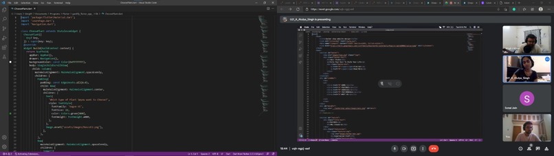 Paired Programming Session – screenshot 1