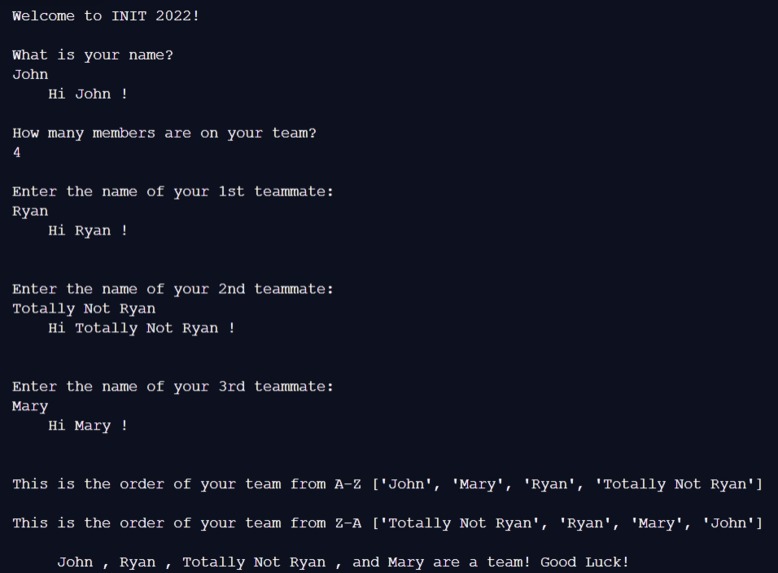 Name Sorter – screenshot 1