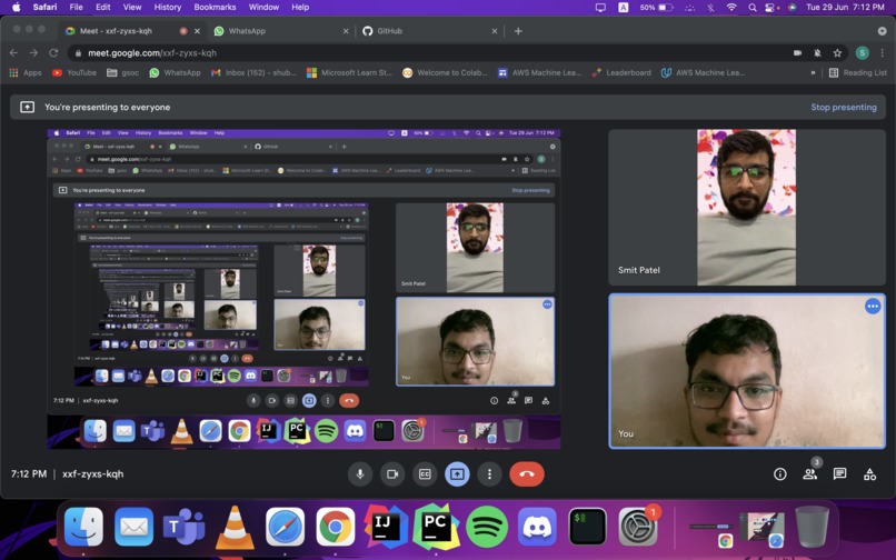 Programming session with another hackers – screenshot 1