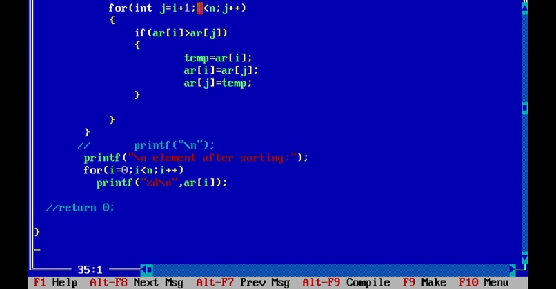 Sorting List – screenshot 1