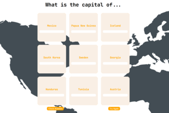 Capital quiz