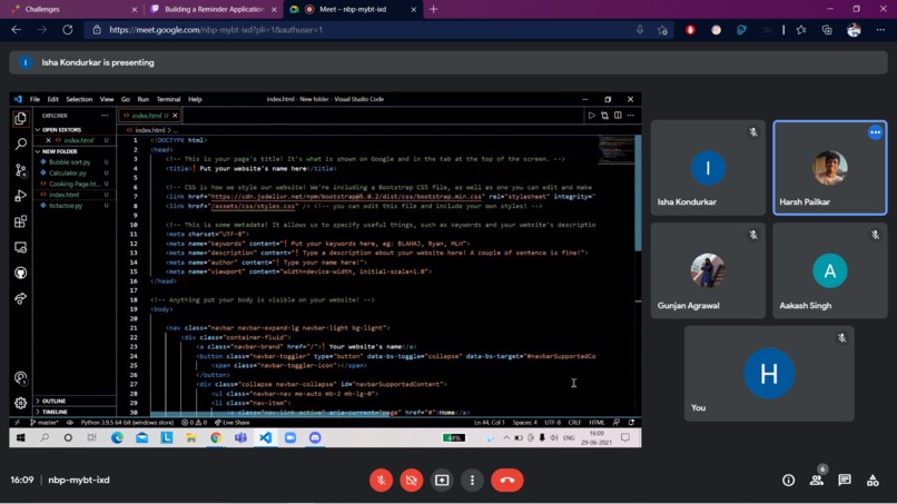 Paired Programming with hackers – screenshot 1
