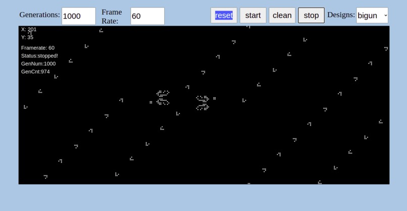 Conway's Game of Life – screenshot 2