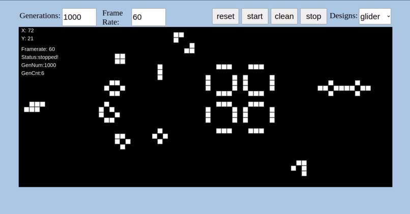 Conway's Game of Life – screenshot 3