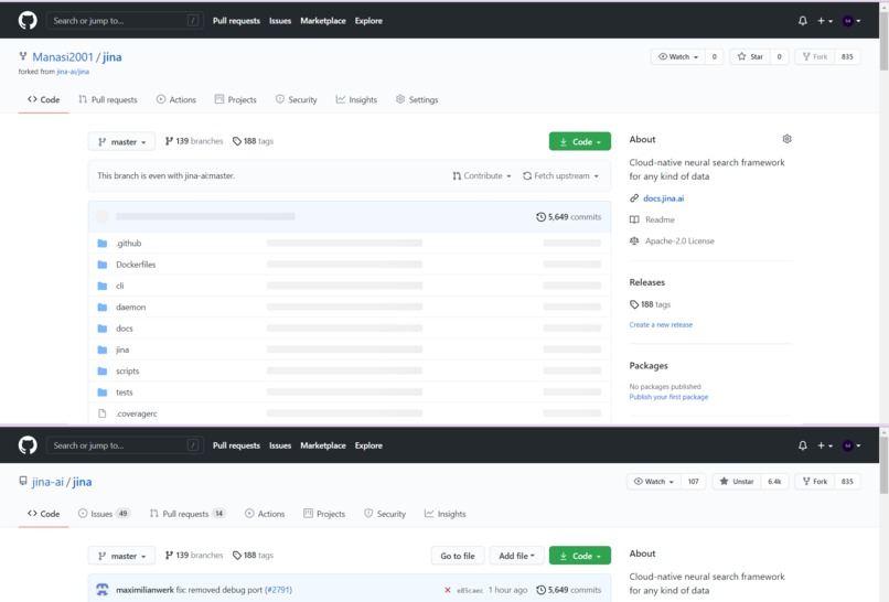 Jina Repository – screenshot 1