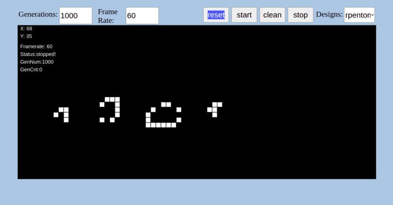 Conway's Game of Life – screenshot 4