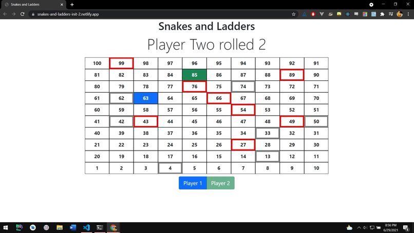 Snakes and Ladders – screenshot 1
