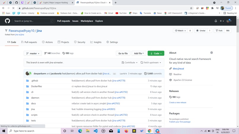 Fork repo – screenshot 1