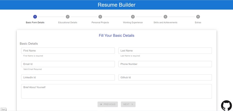Resume Builder – screenshot 1