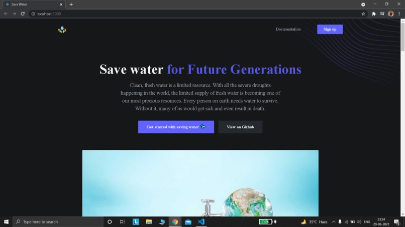 SAVEWATER – screenshot 1