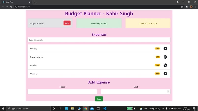 Build Something with React – screenshot 3