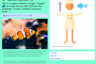 Silly Fishy Invention