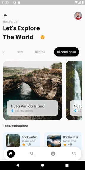 Travel-App – screenshot 2