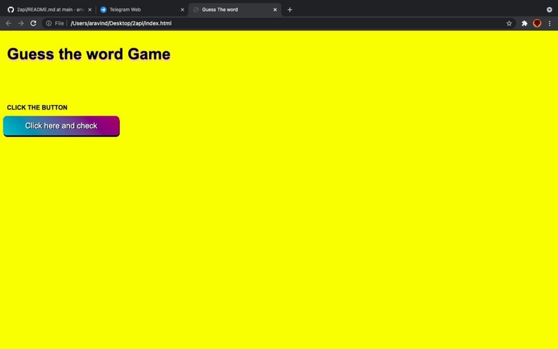 Combine two separate API calls in a single application – screenshot 1