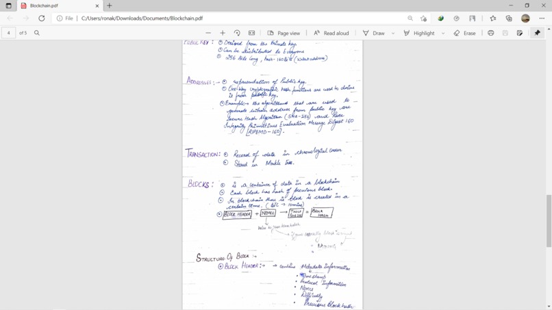 Blockchain – screenshot 4