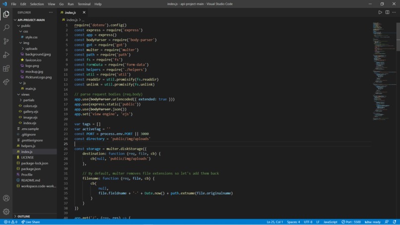 Connect 2 API – screenshot 1