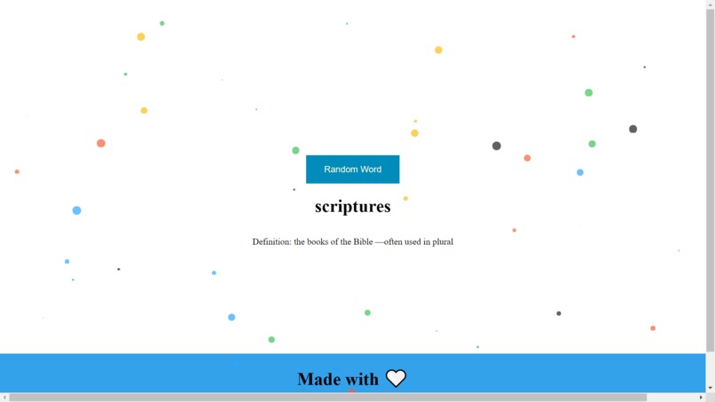 Random Word Generator – screenshot 1