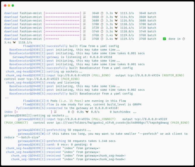Hello World Using Jina – screenshot 1