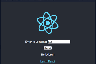 Greeting Function in React