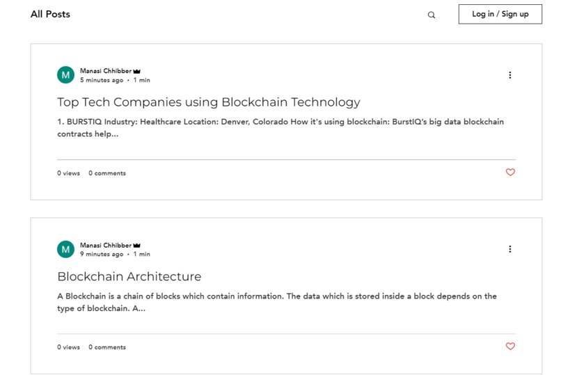 Blockchain 101 – screenshot 1