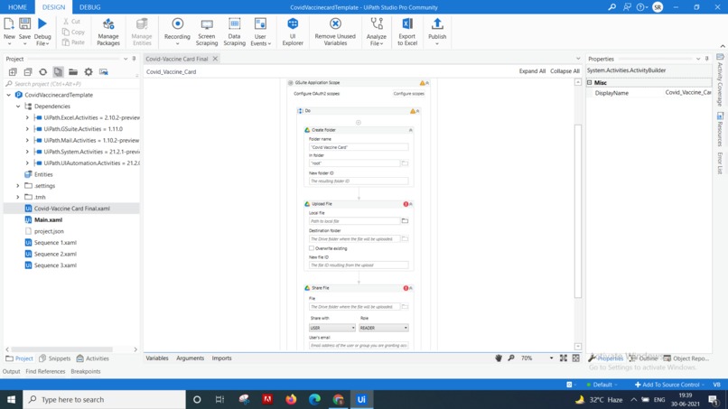 Covi-Pload – screenshot 1