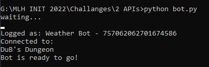 Discord Wheather Bot – screenshot 2