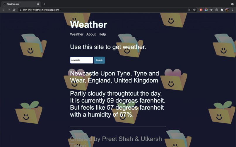 Connecting Two APIs – screenshot 1