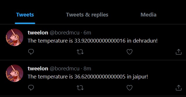 TempTweet – screenshot 1