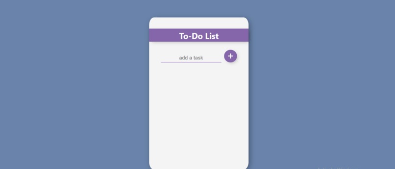 To-do App – screenshot 1