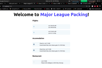Travel Solution | Devpost
