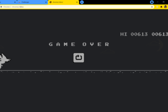 Share your Chrome Dino Score