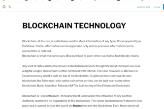 Blockchain Discovery