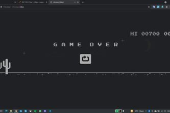 Share your Chrome Dino Score
